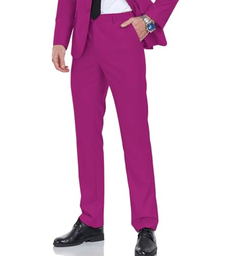 Men's Dress Pants Slim Fit Formal Dress Pants for Men Business Suit Trousers Casual Pants