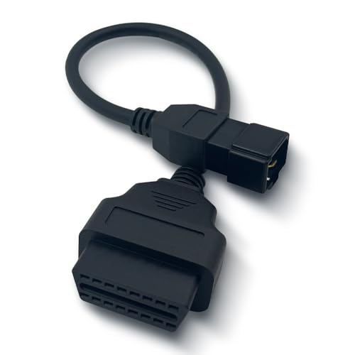 Adaptador OBD2 diésel de 24V conector 16 a 4 pines diagnóstico estable compatible con Hitachi 5