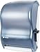 San Jamar T1100 Classic Lever Roll Towel Dispenser, Fits 8" Wide and 8" Diameter Roll, 12-15/16" Width x 16-1/2" Height x 9-1/4" Depth, Arctic Blue