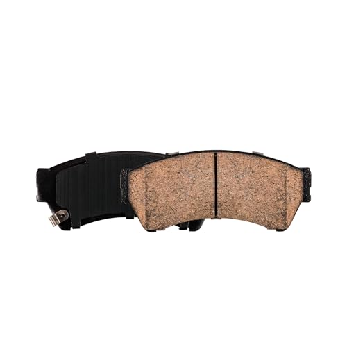 Image of Detroit Axle - Front Brake Pads for Ford Fusion Mazda 6 Lincoln MKZ Zephyr Mercury Milan, Ceramic Brake Pads with Hardware 2006 2007 2008 2009 2010 2011 2012 Replacement