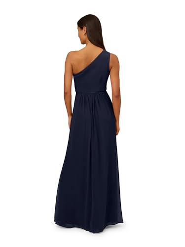 Image of Adrianna Papell One Shoulder Chiffon Gown