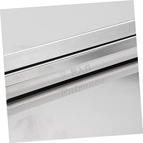 Zerodeko Box Suggestion Box With Lock Vintage Mailbox Metal Container Suggestions Box Hanging Suggestion Box Ballot Box Wall Mailbox Rustic Style Mailbox Letter Post Container Safe Drop Box #TOP1