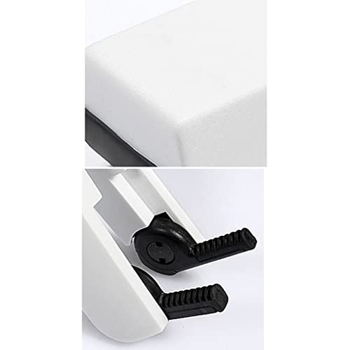 Soporte para computadora portátil con elevador regulable y base firme 5