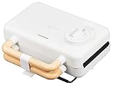 GH-HOTSB-WH ホットサンドメーカー2枚焼(ホワイト)