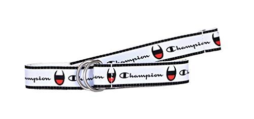 Champion Cadet D Ring Belt White One Size2