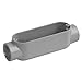 Morris 14125 Rigid Conduit Body, Aluminum, Type C, Threaded, 2