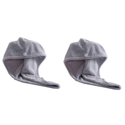 Balacoo 2Pcs Envoltórios De Cabeça Para Mulheres Microfibra Coral Toalha De Cabelo Bandanas Para Mul