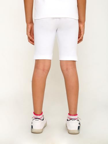 Image of TotzTouch Girls Cotton Stretchable Cycling Shorts | Girls Summer Shorts