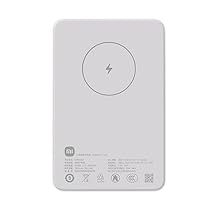 Xiaomi Magnetic Power Bank 5000 mAh GL, ricarica magnetica rapida da 7,5 W max, attrazione magnetica 10N, 1 porta di uscita, costruita con sicurezza, sicura da trasportare in aereo