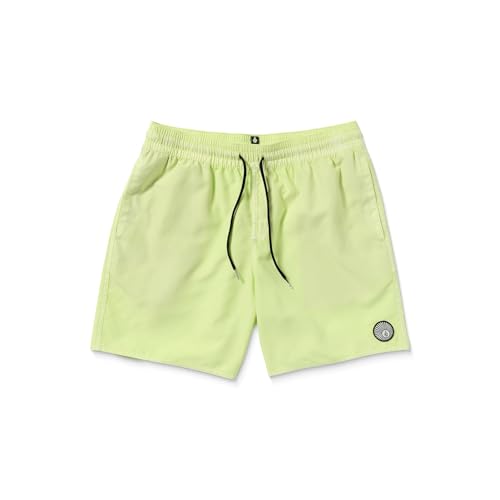 Volcom-Mens-Standard-17-inch-Elastic-Waist-Surf-Swim-Trunks Volcom Men's Standard 17-inch Elastic Waist Surf Swim Trunks - Image 1