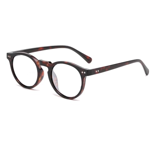 JOVAKIT Blue Light Glasses for Women & Men, Retro Tortoise