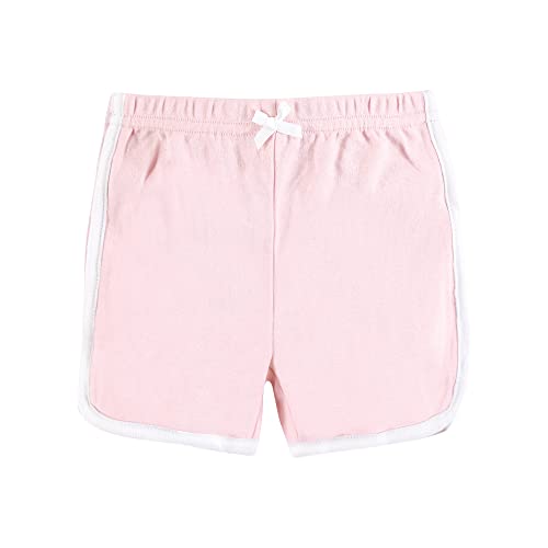 Hudson Baby Unisex Baby And Toddler Shorts Bottoms 4-Pack, Pink White, 12-18 Months #TOP2
