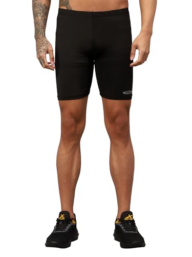 Image of Vector X OMS-254 Men's Skin Tight Compression Bottom Shorts|High Waist Breathable Inner Shapewear for Sports, Gym, Running, Cycling, Swimming, Yoga| Quick Dry