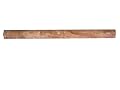 Noce Travertine Pencil Liner bullnose 3/4x12