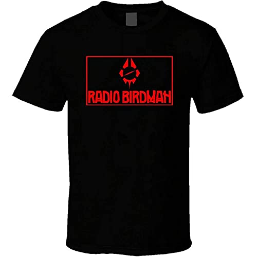 BINT Radio Birdman Australian Punk Band Shirt Black White Tshirt Men's Black One Size