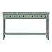 Powell Furniture Sadie Long Console Table, Teal