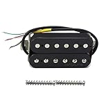 OriPure Alnico 5 Guitar Humbucker Pickups Black Bridge Pickup