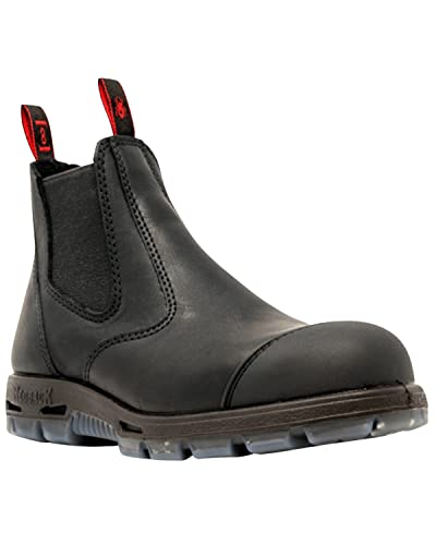 Redback Easy Escape USBBKSC Saftey Boot Black with Scuff Cap