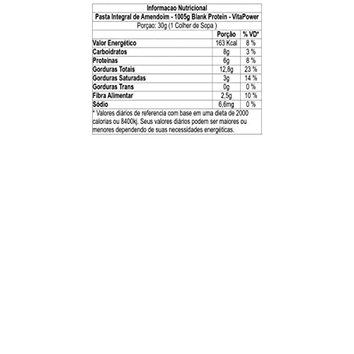 Pasta de Amendoim Sabores Gourmet (1,005Kg) - Sabor Chocolate Branco, Vita Power