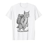 Bobcat Hiker Trekking Cottagecore Merch.