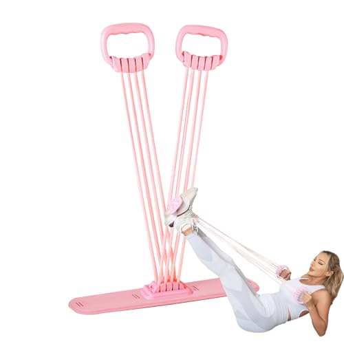 Banda de entrenamiento multifunción resistente con pedal de fitness portátil