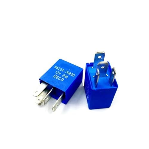 Relé automotriz 95224-29850 DC12V 20A de 4 pines para sustitución de fusibles
