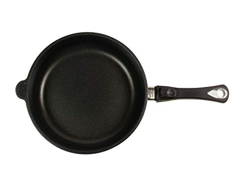 AMT Gastroguss Frying Pan, Diameter 28 cm, Height 7 cm, Removable Handle, Cast Aluminium (Aluminium alloy) - Image 2