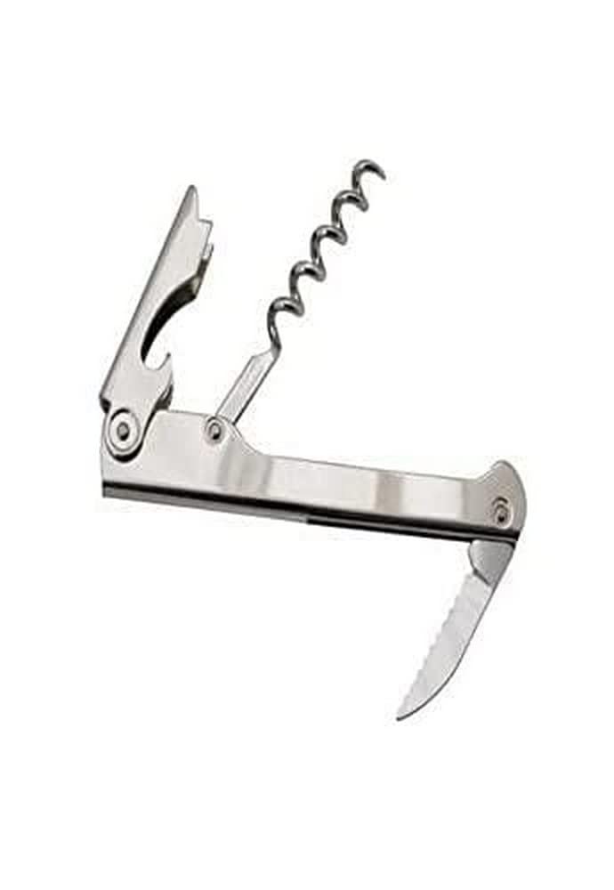 Winco CO-711 Economy Waiters Cork Screw, Natural - Wine Bottle Openers-CO-711