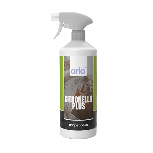 Citronella+ Fly Spray for Horses Powerful Insect Protection | Long-Lasting Coat Spray for Horses & Ponies | Fast-Acting & Easy to Use | Summer Horse Care Essential