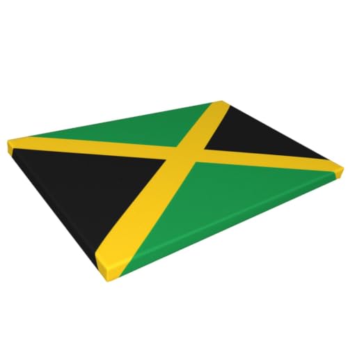 Drapeau Jamaïque tableau moderne salon chambre toile 40x60 - 2