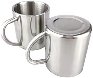 CAMPOUT Çift Katmanlı Kupa, Dayanıklı Kamp Ekipmanları, Kamp Aksesuarları, Açık Hava Sporları, Doğa Sporları, Yürüyüş, Sırt Çantasıyla Seyahat - Görsel 2