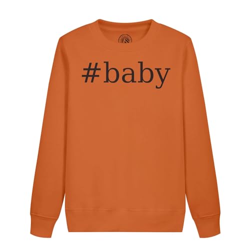 Sweatshirt enfant hashtag baby pull confortable pour éviter les vêtements tristes