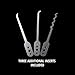 ZJQ Lock Pick Set, Lock Picking Fidget Toys, Pick and Hook Set, Compact and Portable Lock Pick Set Clock Pick Set, Decompression Tool Pick Set (Black)