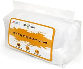 Lancashire Bedding Premium 16.5 tog Extra Thick and Warm Winter Duvet Quilt King Size - Energy Efficient - Made In The UK