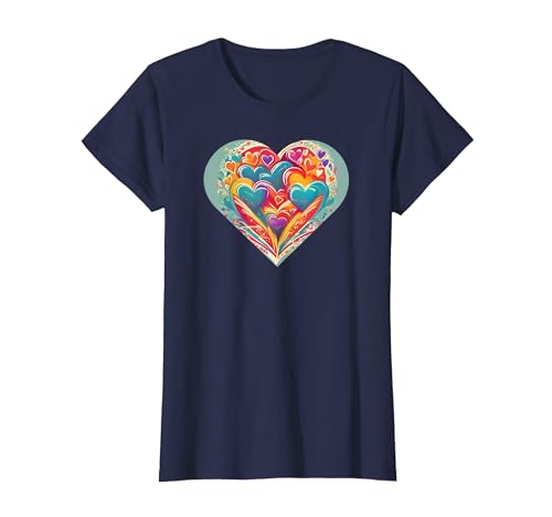 Gráfico de corazón divertido IMBS Camiseta
