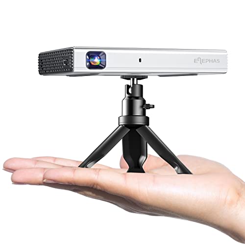 Proyector ELEPHAS Q9 con resolución nativa de 1080P y 6800 lúmenes y pantalla de hasta 300p pulgadas...