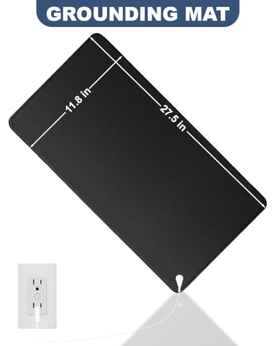 Image of Grounding Mat for Bed (1, Black, 11.8x27.5inch)
