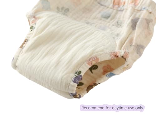 Image of Baby Training Underpants,Soft Cotton Absorbent Potty Training Underwear For Baby Boys And Girls 6 Pack