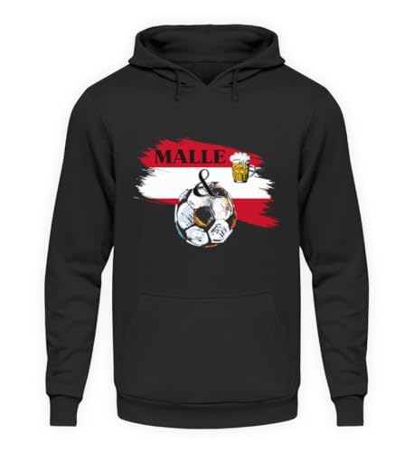 Sweat à capuche bière et football pour EVG réussi | Confort optimal et look festif noir 3XL