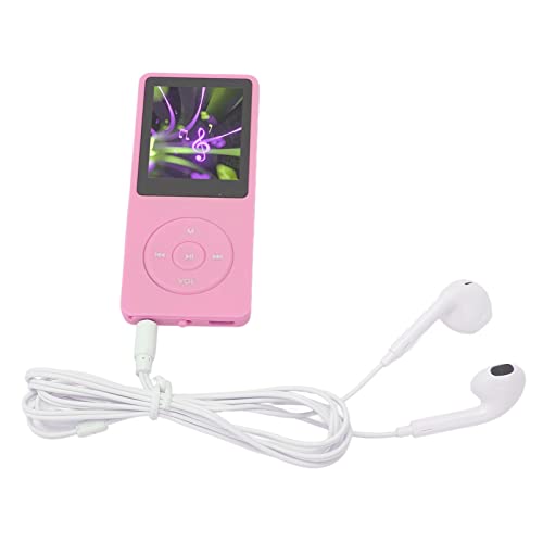 MP3 MP4 Player, Player for Kids, Digital Audio Players for Students, Sports Player with 1.8inch Screen, Portable HiFi Loseless Mp4 Mp3 Player with Speaker for Sports ()