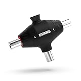Evans Pull Cord Drum Key - Fully Mechanical Three Head Drum Key - Keys for Tuning Drums - Drum Accessories - Drummer Gifts