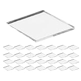 Healvian Azulejos de Espejo Autoadhesivos Rombo 24 MM 200 Piezas Mini Mosaico para Manualidades Decoración de Paredes Bolas de Discoteca Bricolaje Adhesivo Fuerte