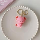 Zoom IMG-1 poyamuse simpatico portachiavi axolotl in Zoom IMG-1 poyamuse simpatico portachiavi axolotl in