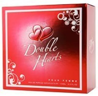 DOUBLE HEARTS 3.3oz EAU DE PARFUM SP FOR W
