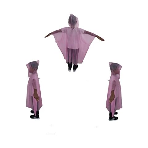 S&D Waterproof Reusable Kids Raincoat Poncho Cover