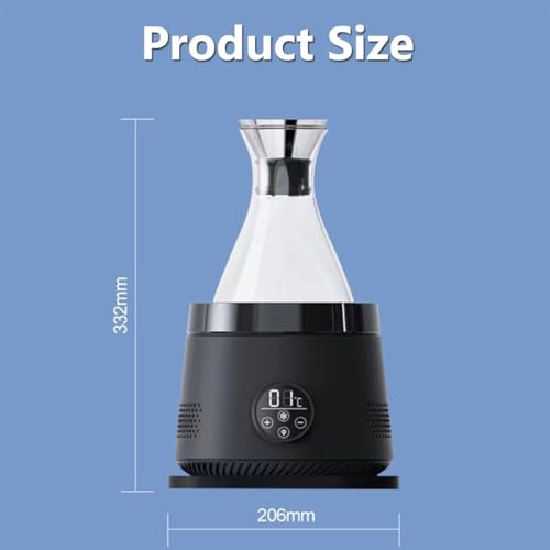 Refroidisseur à vin électrique 1.5L à température réglable - 8