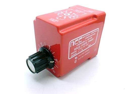 T3K-00010-461 11 Pole, 120 VAC, Socket, 50/60HZ, 10 AMP, TIME DELAY Relay, T3K-10-461, 1-10 SEC, DPDT