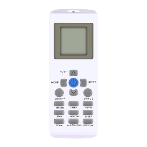 Minisplit, Video Games AULCMEET YKR-P/001E - Mando a distancia de repuesto compatible con AUX/York Mini aire acondicionado Split Sub A/C Remote YKR-P/002E YKRP/002E YKR-P/003E...