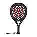 Raquette de padel Wilson, Pro Staff Team, Fibre de verre et EVA, 370 g, Rouge/Noir, WR032911U2