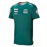 Pelmark 2021 Aston Martin F1 Official Team T-Shirt - (Green)